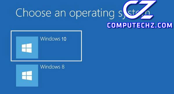 Cách hiển thị các hệ điều hành windows khi cài song song